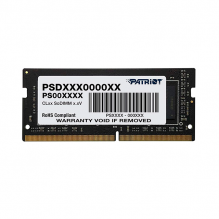 Memoria RAM SO-DIMM Patriot Signature, 16GB, DDR4, 3200MHz – PSD416G32002S