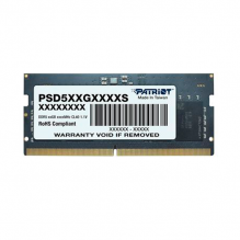 Memoria RAM SO-DIMM Patriot Signature, 16GB, DDR5, 4800MHz – PSD516G480081S