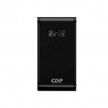 No-Break CDP R-SMART1510, 1500VA / 900W, Interactiva AVR, 10 Salidas, LCD, Protección RJ45, 560 J