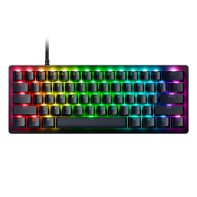 Teclado Gamer Razer Huntsman V3 Pro Mini, 60%, switches &oacute;pticos anal&oacute;gicos Gen-2, RGB, ingl&eacute;s, negro &ndash; RZ03-04990200-R3U1