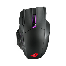 Mouse Gaming ASUS ROG Spatha X, inal&aacute;mbrico/al&aacute;mbrico, 12 botones, sensor &oacute;ptico, negro &ndash; P707 ROG Spatha X