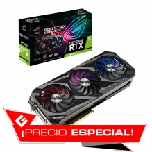Tarjeta de video Nvidia Asus ROG Strix Geforce RTX 3080 Ti 12GB GDDR6X, Aura Sync - ROG-STRIX-RTX3080TI-O12G-GAMING - Precio Especial