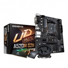 Combo de Actualizacion AMD Ryzen 3 PRO 4350G / Gigabyte A520M S2H / 16GB RAM 3600 Mhz
