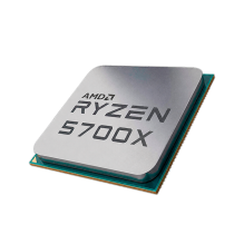 Procesador AMD Ryzen 7 5700X TRAY, 8 N&uacute;cleos 16 Hilos, Hasta 4.6 GHz, Socket AM4, Solo Procesador (Sin Disipador/Caja) &ndash; 100-100000926TRAY