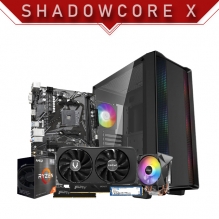 PC Gamer ShadowCore X | AMD Ryzen 5 5600 GT | Nvidia RTX 4060 8GB | RAM 16GB DDR4 3200Mhz | 1TB M.2 | 4 Ventiladores RGB