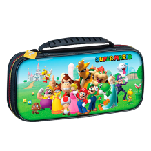 Estuche de viaje Game Traveler Super Mario para Nintendo Switch, r&iacute;gido, almacenamiento para juegos