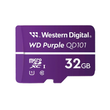 Tarjeta microSD WD Purple SC Ultra Endurance, 32GB, Para Videovigilancia &ndash; WDD032G1P0C