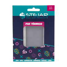 Thermal Pad Stejar WVR-DF-95-45-05, 95 &times; 45 &times; 0.5 mm, 12.8 W/mK, alto rendimiento, gris &ndash; WVR-DF-95-45-05