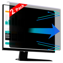 Filtro de Privacidad RedANGEL para Monitor 22", paquete de 2, antirreflejo, protección visual – X004QQBHWF