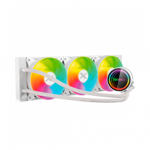 Enfriamiento Líquido Xzeal XZ-411, 360 mm, hasta 2200 RPM, Blanco – XZCO411W